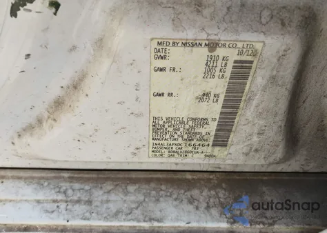 2013 Nissan Altima 2.5 Sv from USA, damaged, VIN 1N4AL3APXDC166464